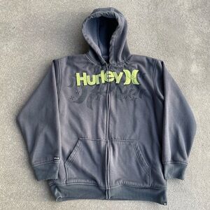 Hurley Fleece Zip Up Hoodie